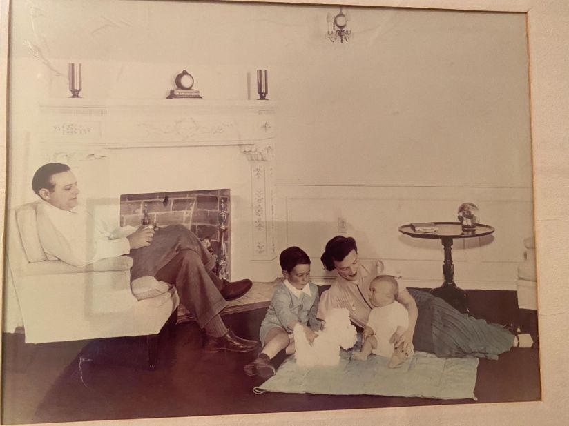 This Breyer family photo shows a young Stephen, second from left, with his father, Irving; his mother, Anne; and his younger brother, Charles.