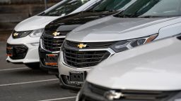 General Motors Co. Chevrolet vehicles for sale at a car dealership in Colma, California, U.S., on Monday, Feb. 8, 2021. General Motors Co. is scheduled to release earnings figures on February 10. Photographer: David Paul Morris/Bloomberg via Getty Images
