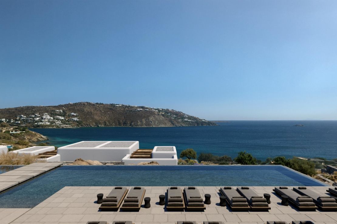 Luxury resort Kalesma Mykonos just opened in May.