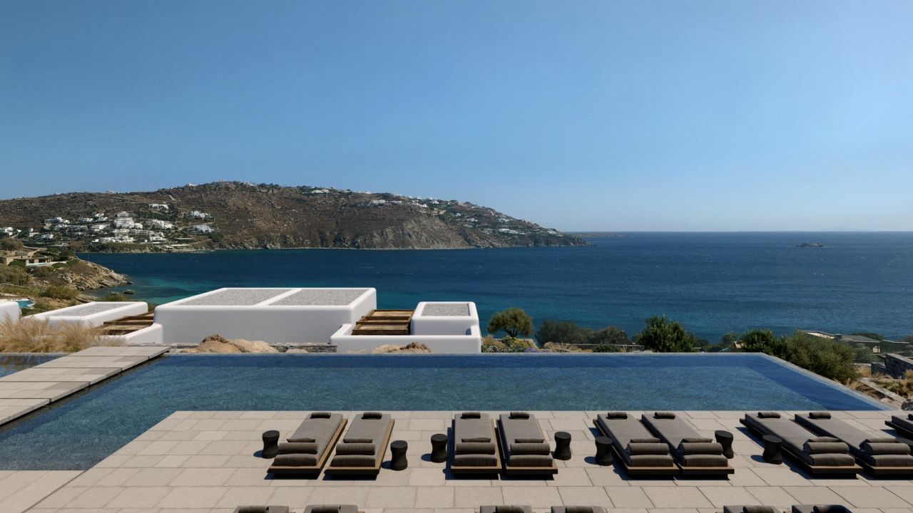 Luxury resort Kalesma Mykonos just opened in May.