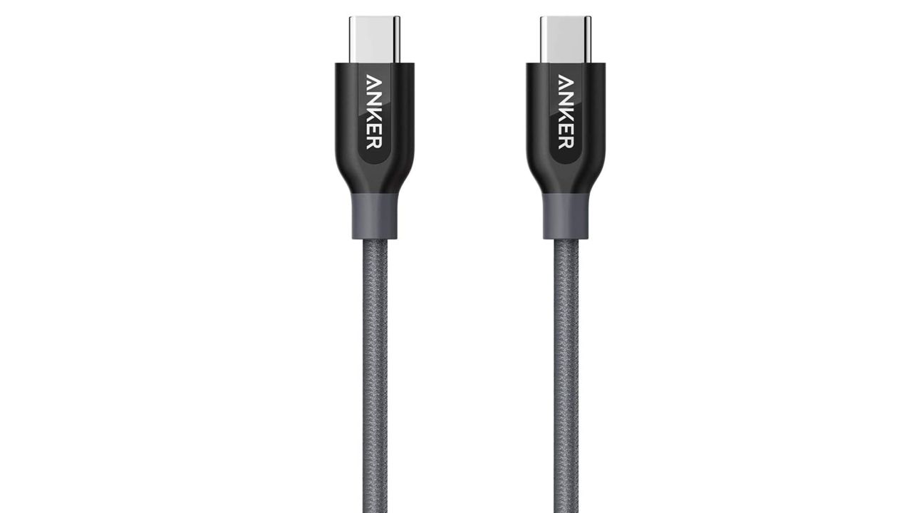 Anker New Nylon USB C to USB C Cable 100W Fast Charge, Heavy Duty, 10ft,  Black
