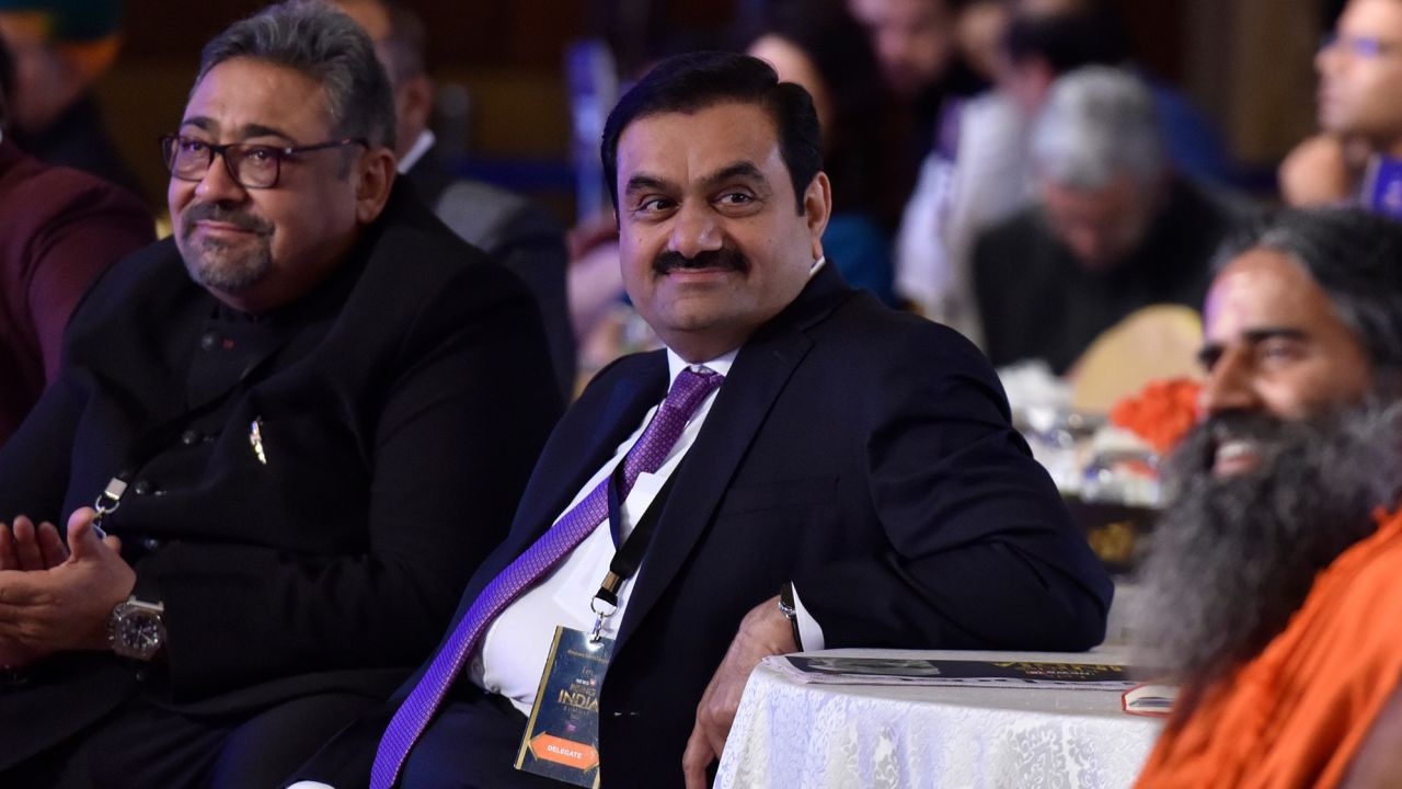 Chairman and founder of the Adani Group Gautam Adani seen during the News18 Rising India Summit  on February 25, 2019 in New Delhi, India. 