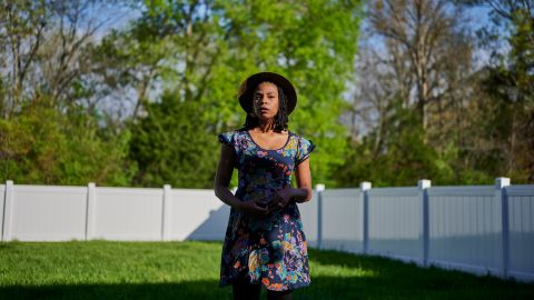 Tamiko Robinson Steele, an actor and Nashville native, worked at an Amazon warehouse and drove fo Uber Eats after live acting opportunities dried up.