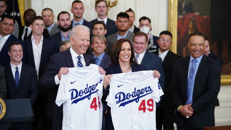 LA Dodgers: Biden celebrates team's championship win and a return to normal