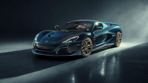 The Rimac Nevera is an all-electric supercar.