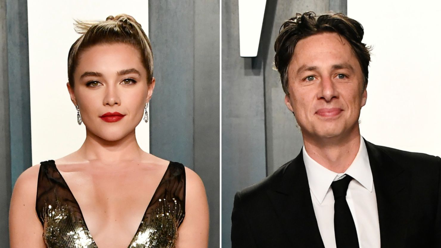 Florence Pugh has opened about about criticism she and her boyfriend Zach Braff have faced.