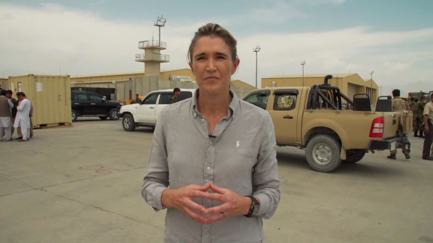 CNN's Anna Coren goes inside Bagram Airfield to capture scenes of abandonment as Afghan forces pick up the pieces following the withdrawal of US and NATO troops after nearly two decades of war.