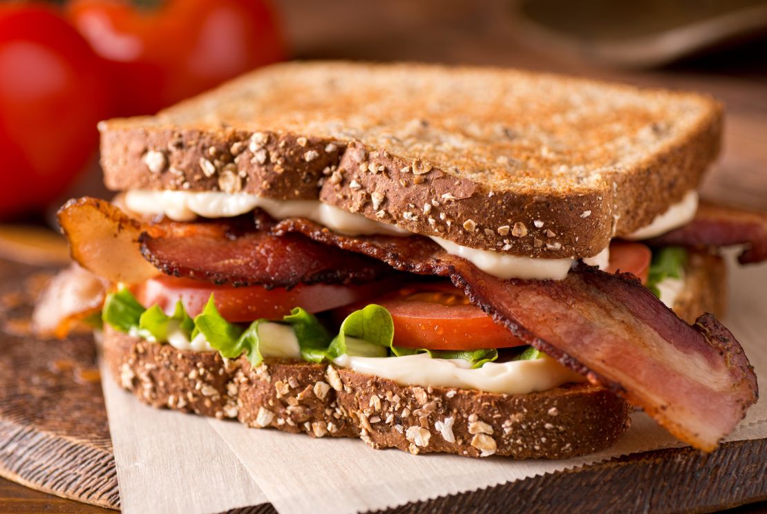 A summer tomato may be the most delicious part of a BLT.  