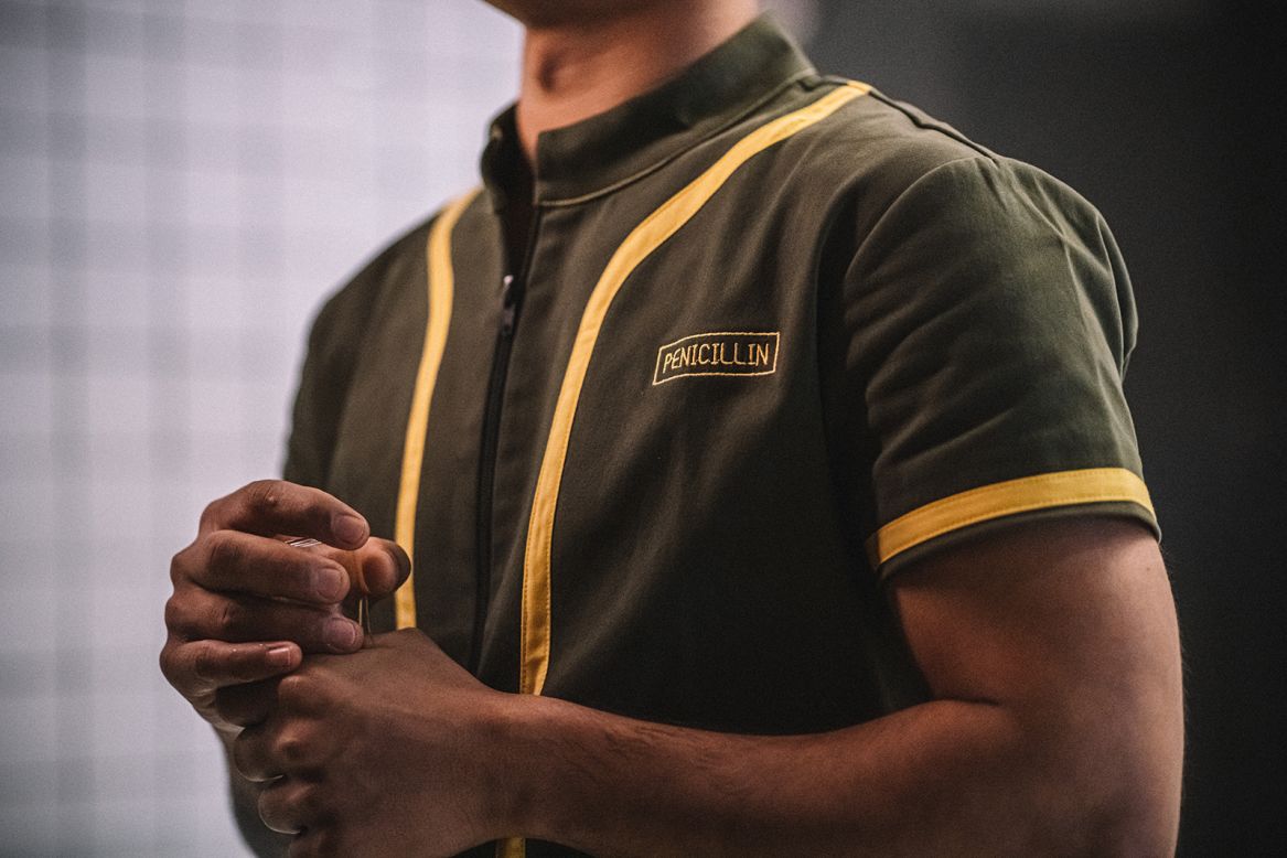 <strong>A tailored approach: </strong>Beyond its food and beverages, Penicillin attempts to incorporate eco-friendly practices into every aspect of the business. The staff's uniforms are made by a local tailor from recycled cotton, each stitched in a different color to echo the multicolored penicillin capsules the bar gets its name from.