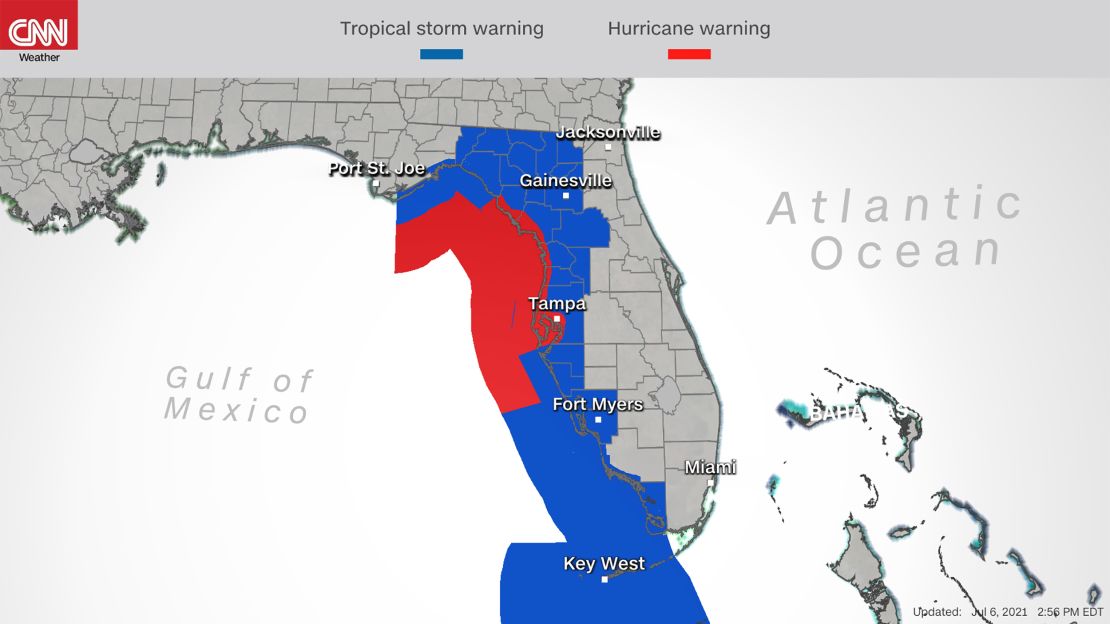 elsa hurricane tracker  0706 3pm