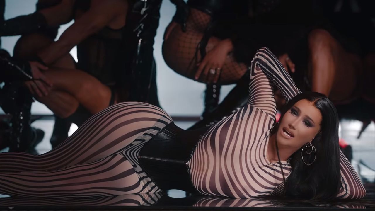 Iggy Azalea in a screenshot from her new video, "I Am The Strip Club."