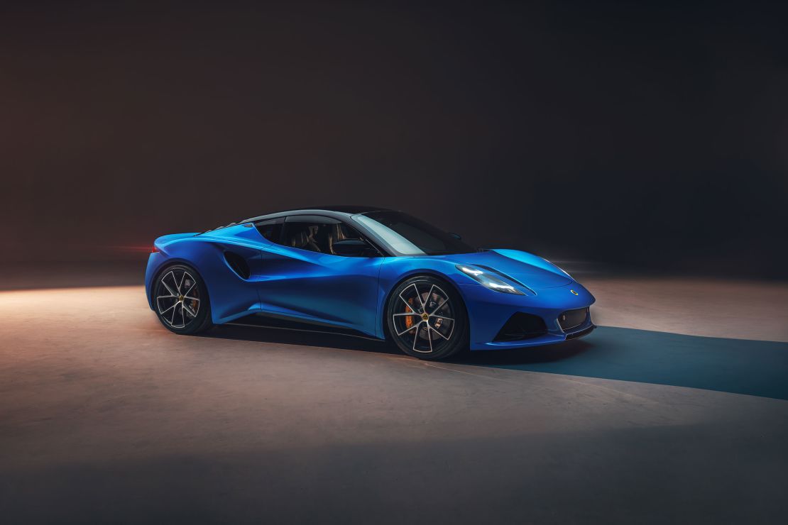 The Lotus Emira is intended as a design showpiece for the brand. "It's one of those cars you will want to look back at when you walk away from it," managing director Matt Windle said.