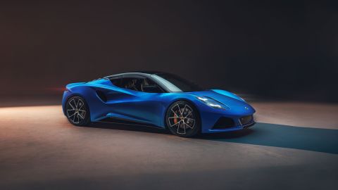 The Lotus Emira is intended as a design showpiece for the brand. "It's one of those cars you will want to look back at when you walk away from it," managing director Matt Windle said.