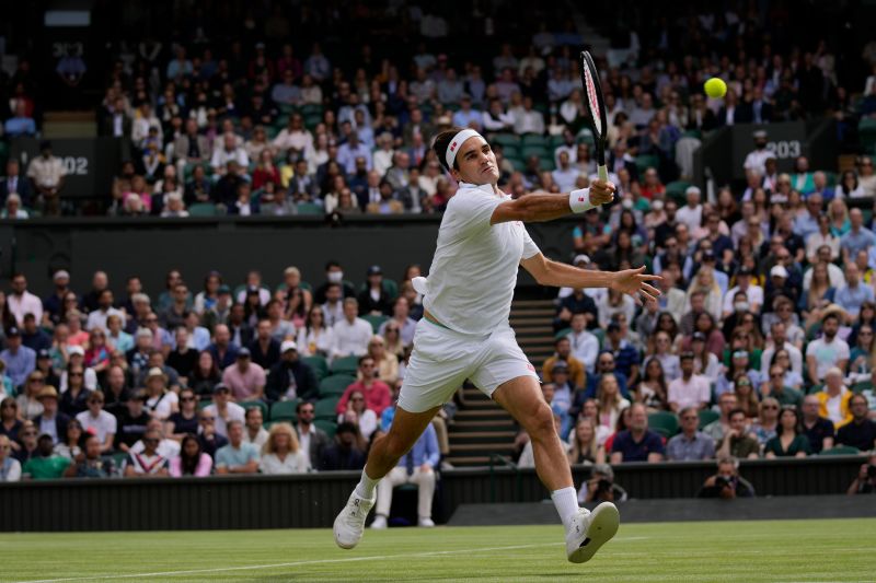 roger federer forehand wimbledon