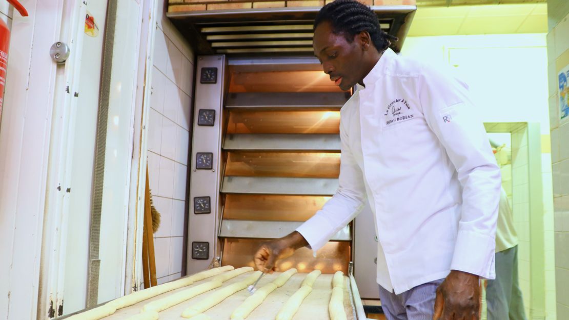 Djibril Bodian, of the Grenier à Pain Abbesses, is the only baker to have won the Grand Prix de la Baguette twice.