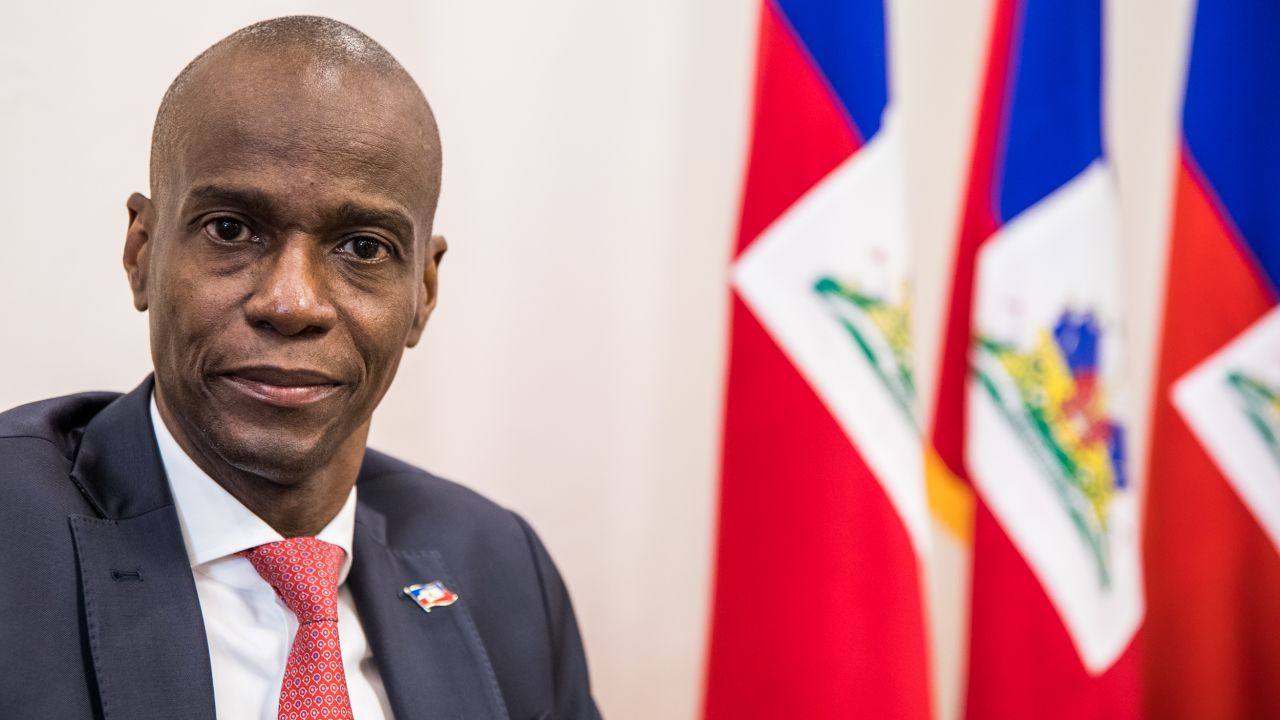 Haiti President Jovenel Moise in October 2019.
