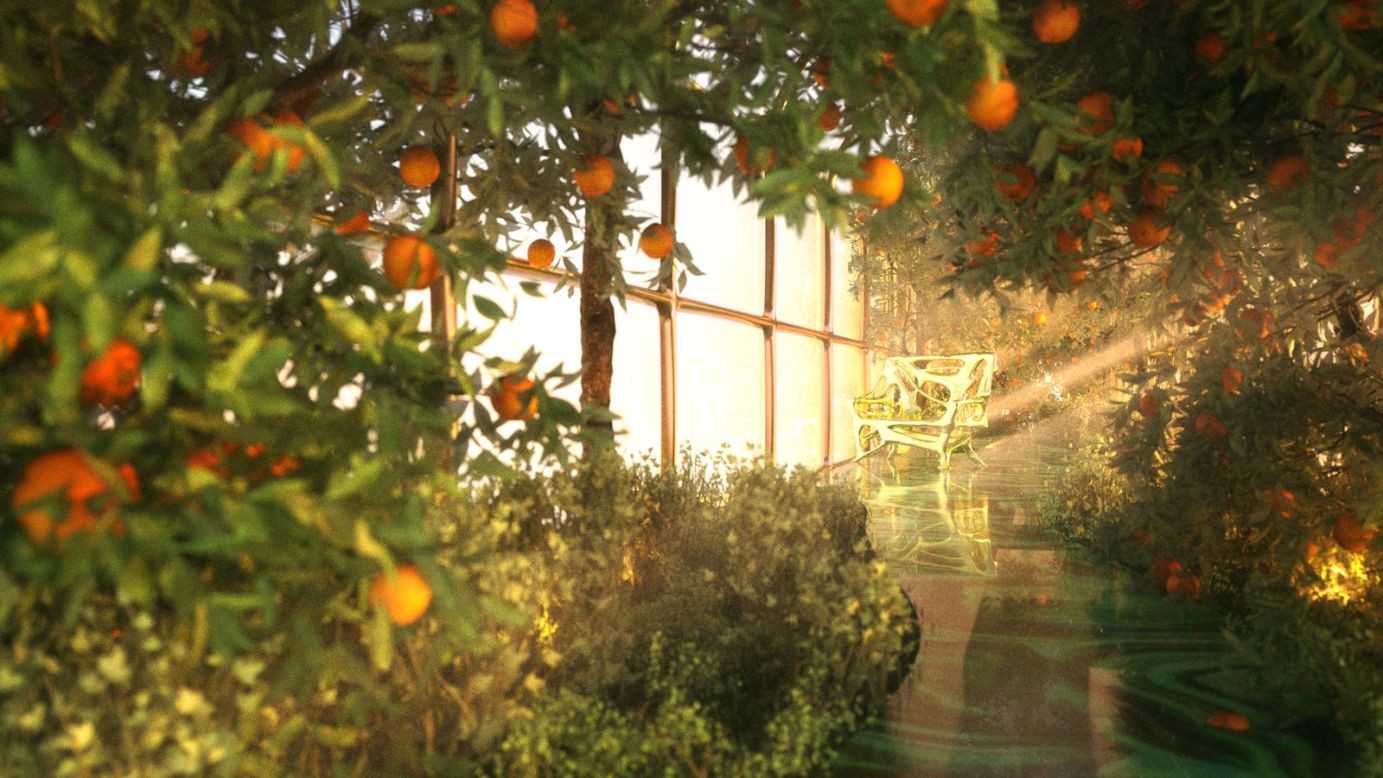 <strong>'Secret' garden: </strong>The G Train is to have a garden on board that gives passengers the opportunity to "explore different atmospheres each time."