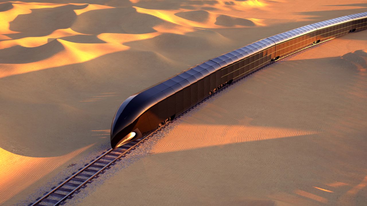 '<strong>Palace on rails':</strong> French designer Thierry Gaugain is hoping to take the rail travel experience to a new level with his latest concept, a private luxury train made for just one owner.