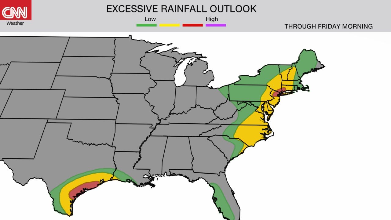 elsa excessive rainfall outlook