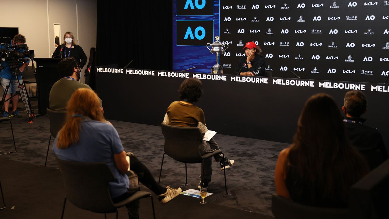 Naomi Osaka says the press conference format is in 'great need of a