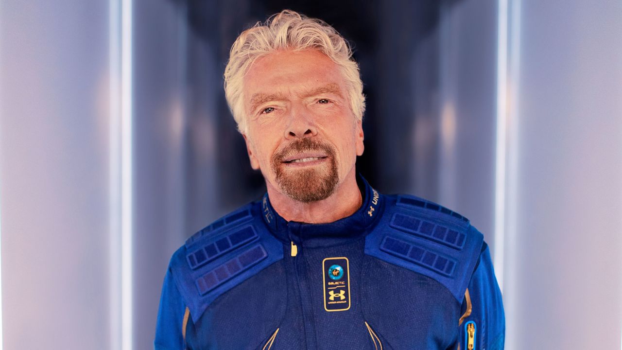 Founder of Virgin Galactic Richard Branson