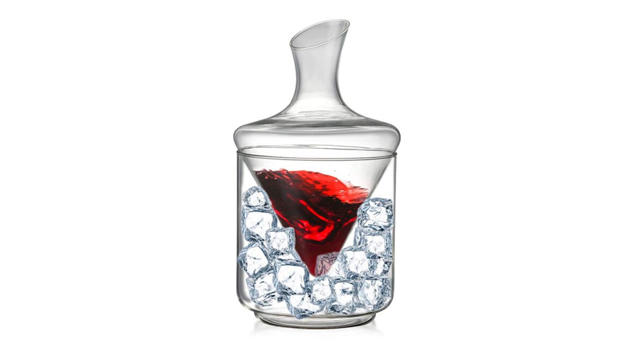 Wine Decanter Chiller Set With Ice Bucket