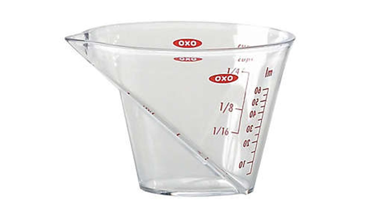 Oxo Good Grips Angled Measuring Cup, Mini, Clear