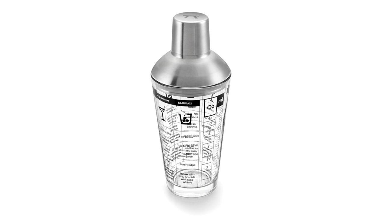 Clear Cocktail Shaker