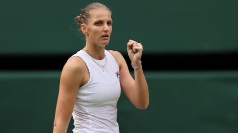 Karolina Pliskova reached her second grand slam final.