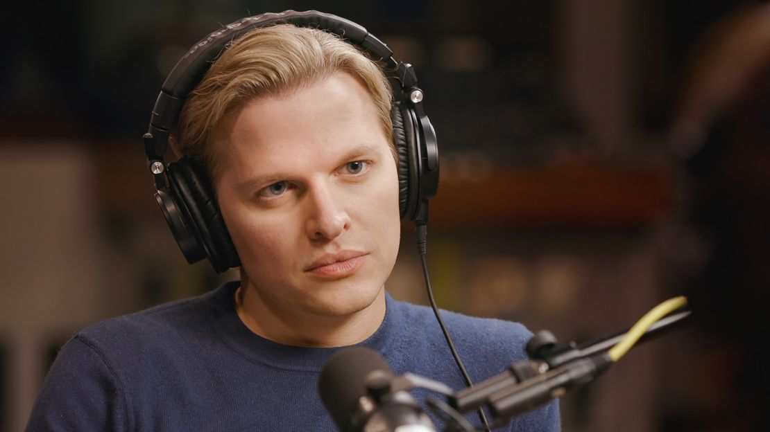 Ronan Farrow as seen in the HBO docuseries "Catch and Kill: The Podcast Tapes."