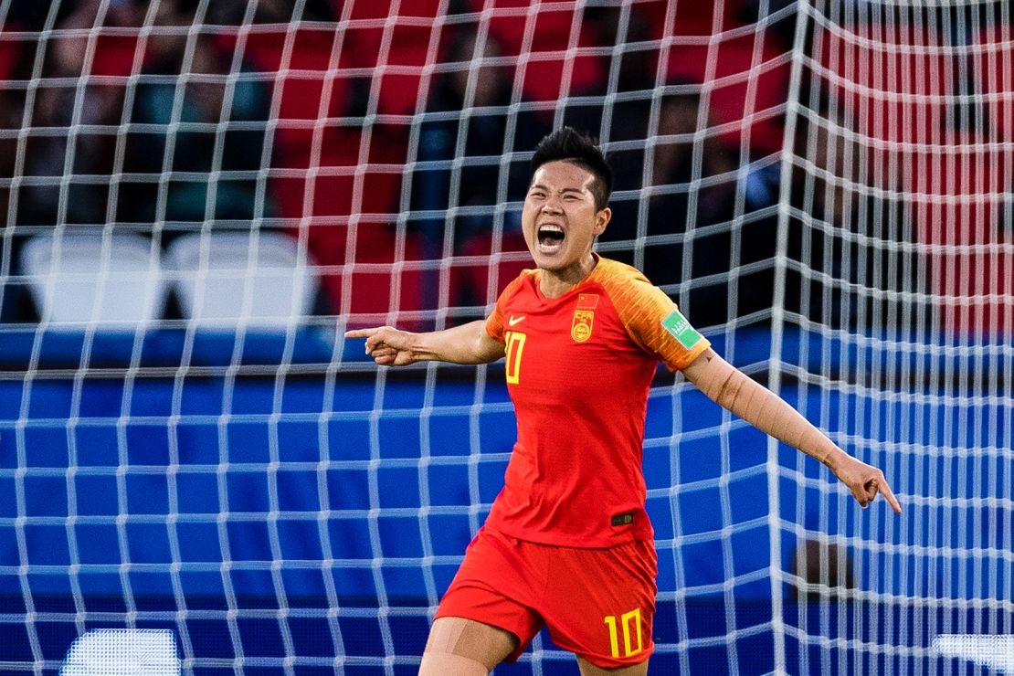 Chinese soccer star Li Ying last month became China's first female athelte to come out publicly as gay.
