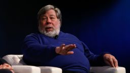 MOUNTAIN VIEW, CA - JANUARY 17: Co-founder of Apple Steve Wozniak addresses the audience during Science Channel's "Silicon Valley: The Untold Story" Screening at Computer History Museum on January 17, 2018 in Mountain View, California. (Photo by Lachlan Cunningham/Getty Images for Discovery)
