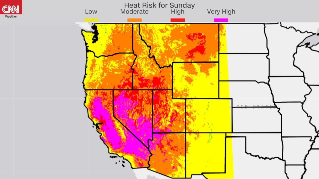 Southwest heat wave at highest level risk as brutal heat peaks this