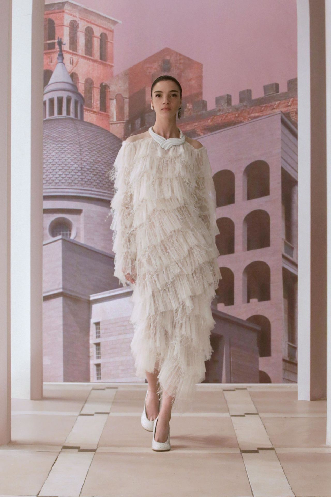 Fendi's new collection dives deep into the fashion house's Italian roots.<br />