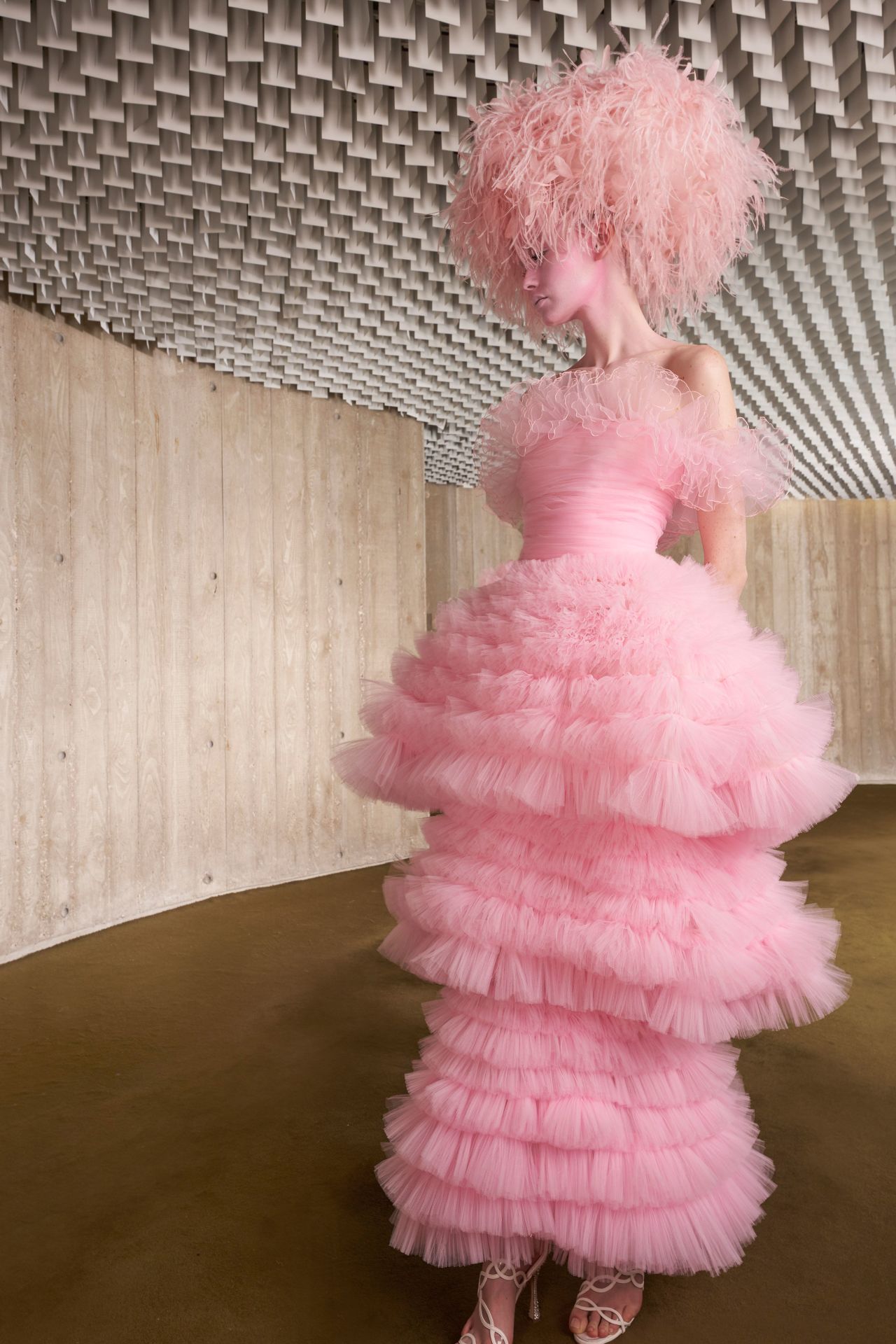 In Giambattista Valli's new collection, "Paris is burning with it's renewed vitality," according to the show notes.<br />