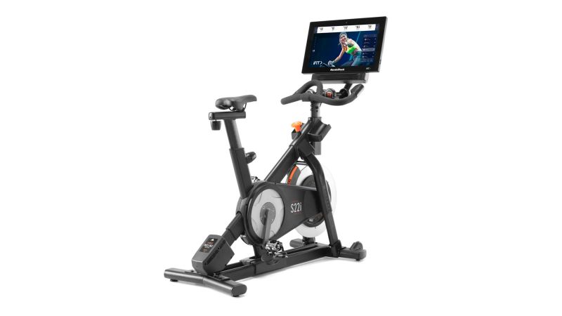 Exercise bike with store scenic rides