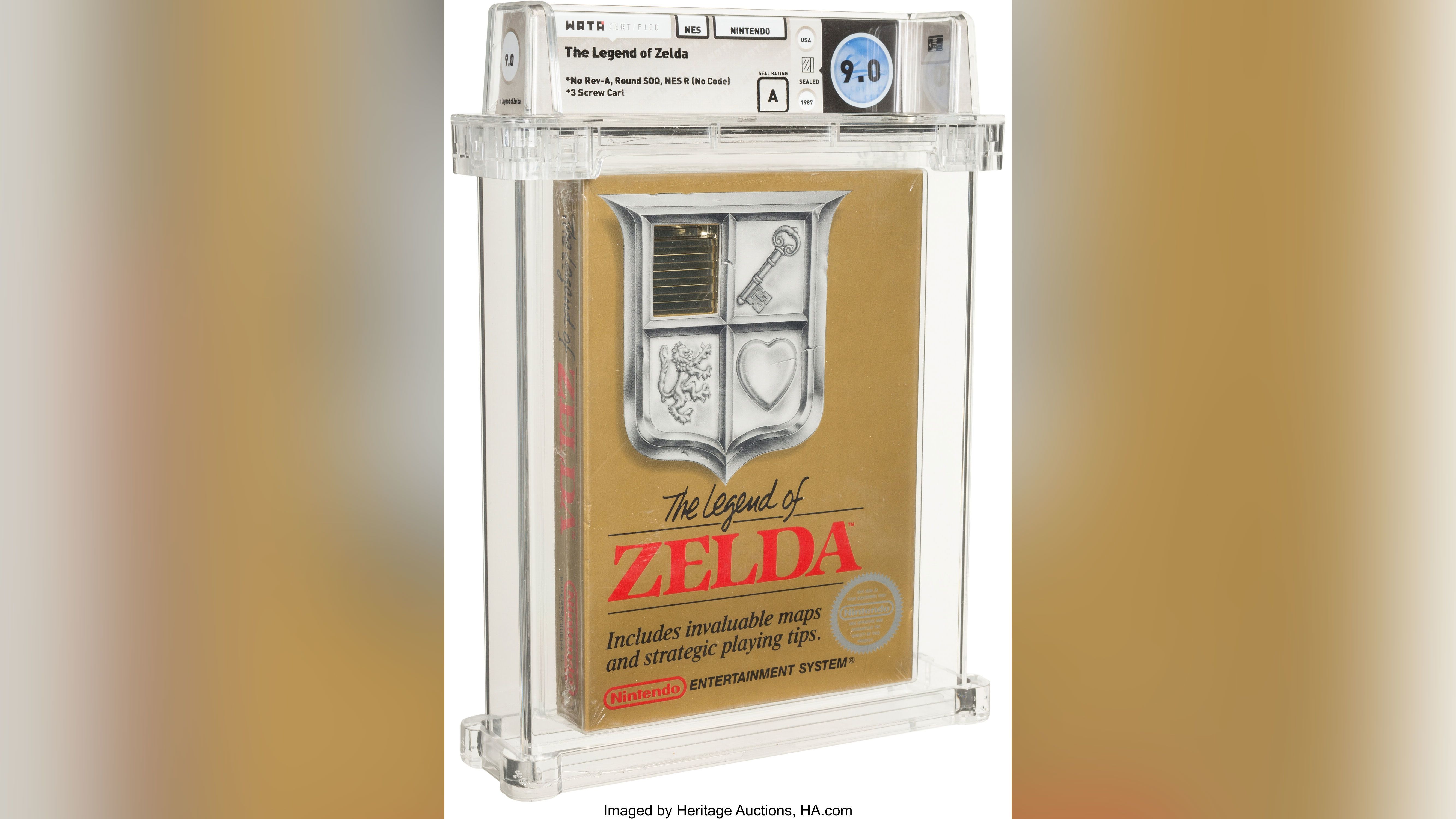 A Vintage 'Legend of Zelda' Game Just Sold for $870,000 at Auction