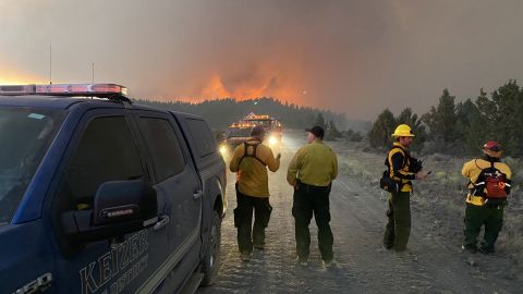 Oregon's Bootleg Fire has more than tripled in size since Friday evening.