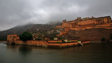 Amer Fort is a popular attraction in the city of Jaipur.