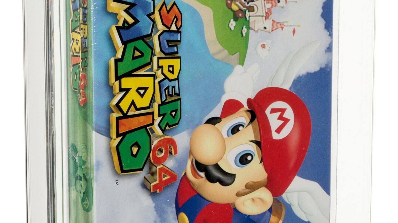 IN STORY super mario auction