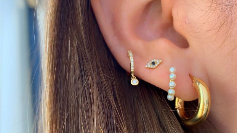 NoName earring Multicolored Single WOMEN FASHION Accessories Earring discount 40% 