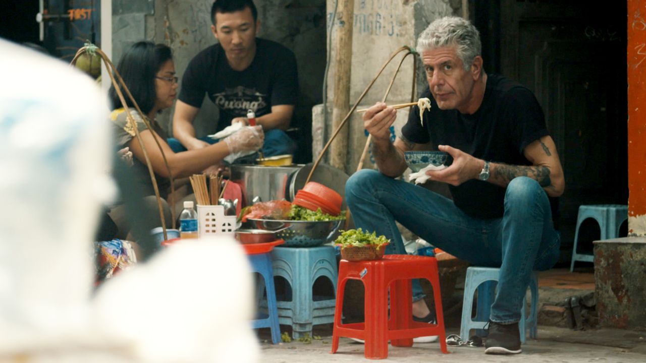 Bourdain traveled relentlessly for his television series, including "Parts Unknown." He especially loved Vietnam.