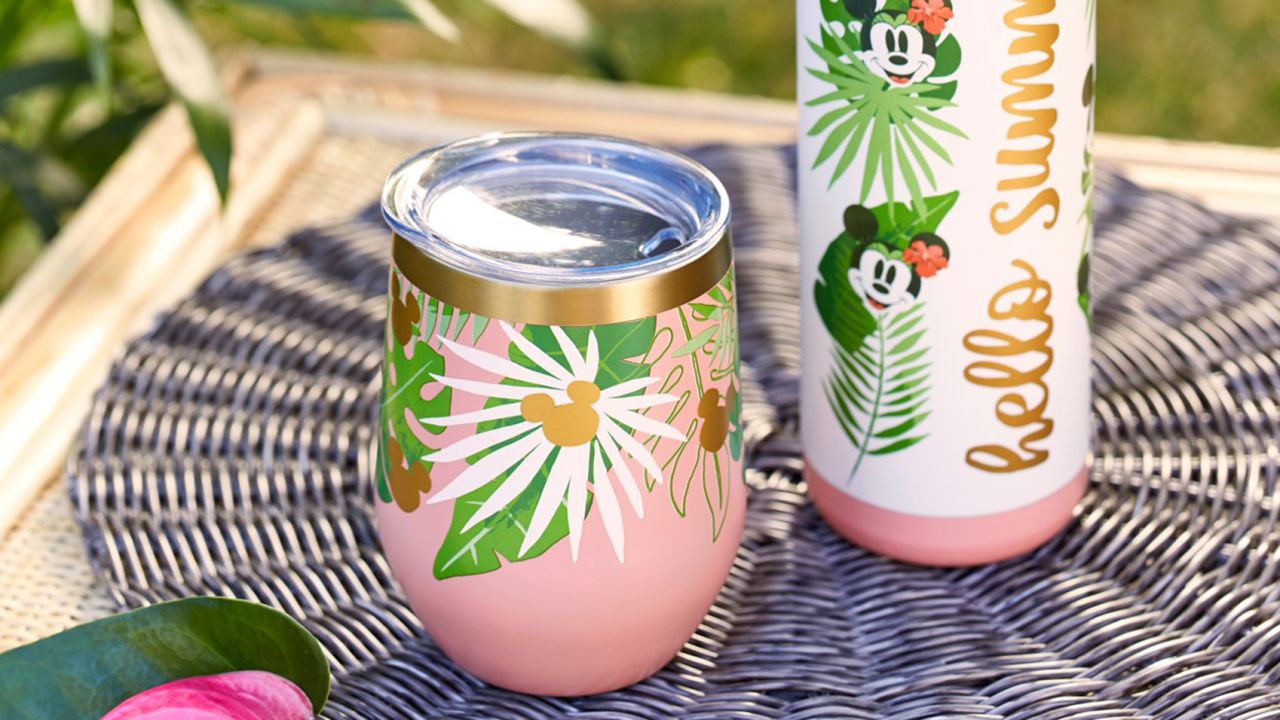 Mickey Mouse Tropical Stainless Steel Tumbler 