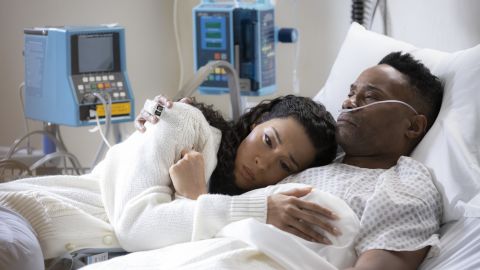 Mj Rodriguez as Blanca, Billy Porter as Pray Tell in 'Pose.'