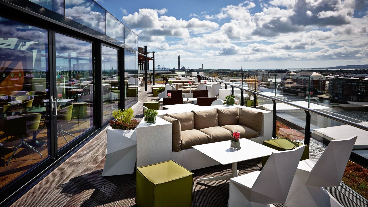 <strong>The Marker Rooftop Bar and Terrace, Dublin: </strong>This venue's proud claim is 360-degree views over the Irish capital, taking in the River Liffey, the cityscape's rooftops, all the way out to the Dublin and Wicklow mountains and eventually the Irish Sea.