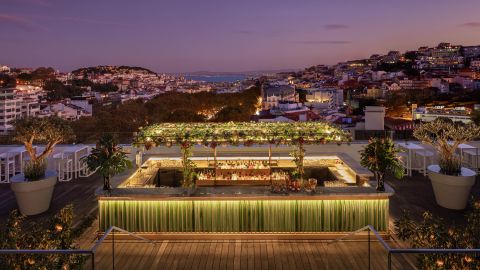 Cosmopolitan vibe: Lisbon's Sky Bar