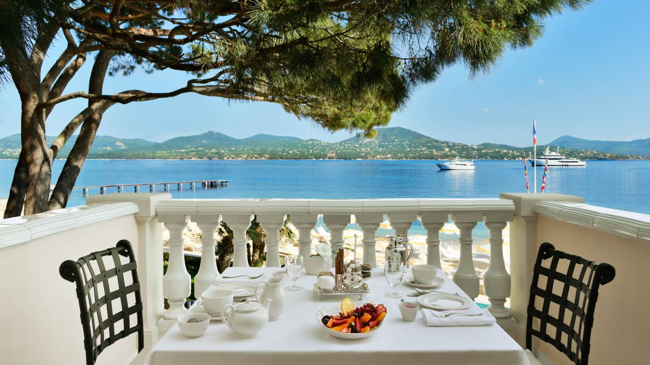 La Terrasse at Cheval Blanc: One of the finest places to enjoy the Cote d'Azur.