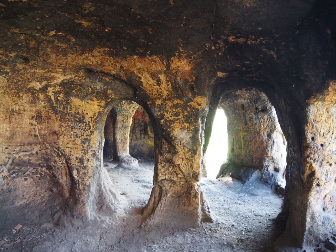 The cave house is believed to have been home to a former king, Eardwulf, who was later canonized.
