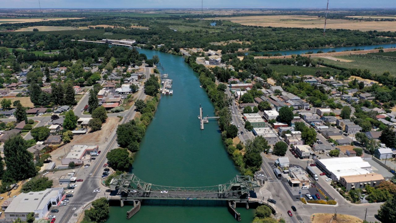 The Sacramento River is too hot for a young species of salmon to survive.