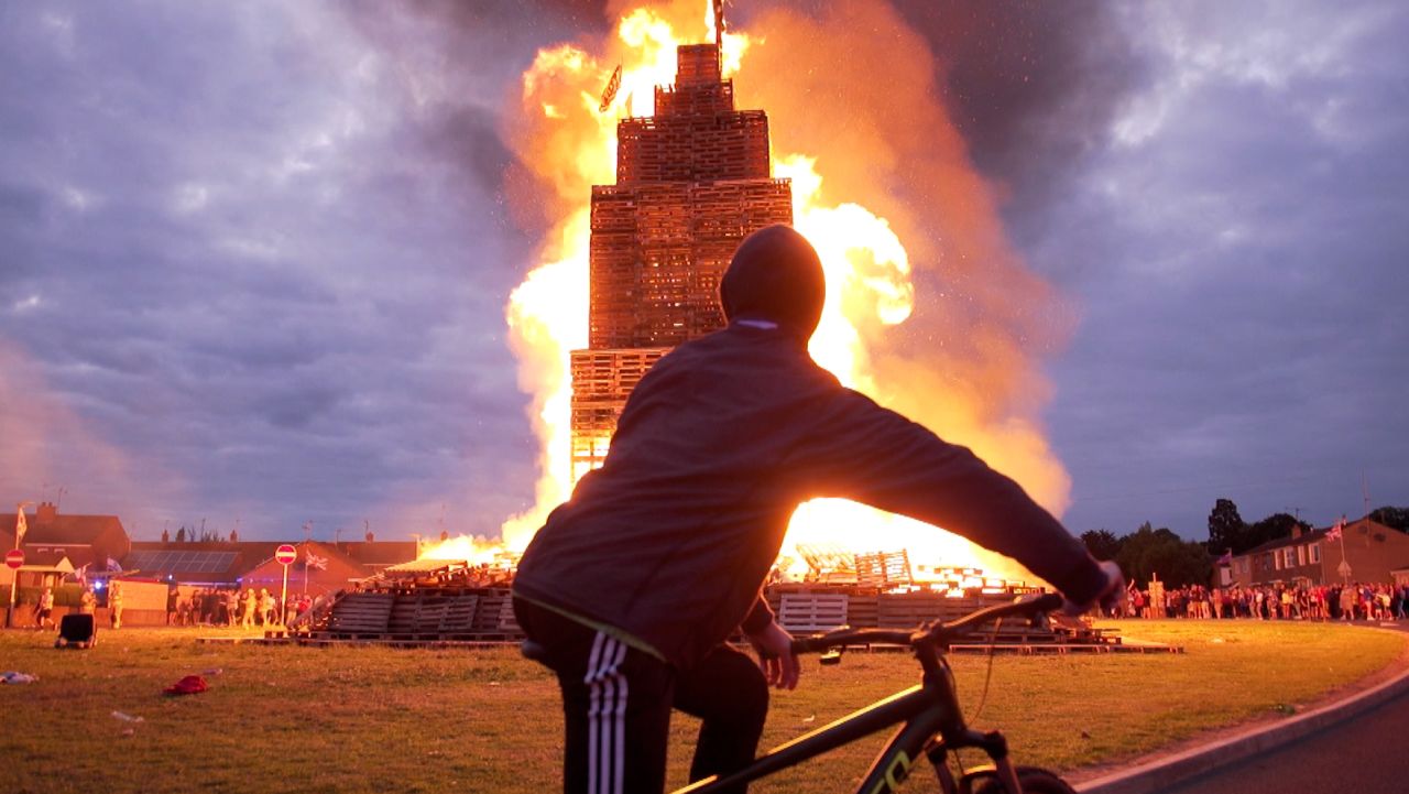 northern ireland bonfire